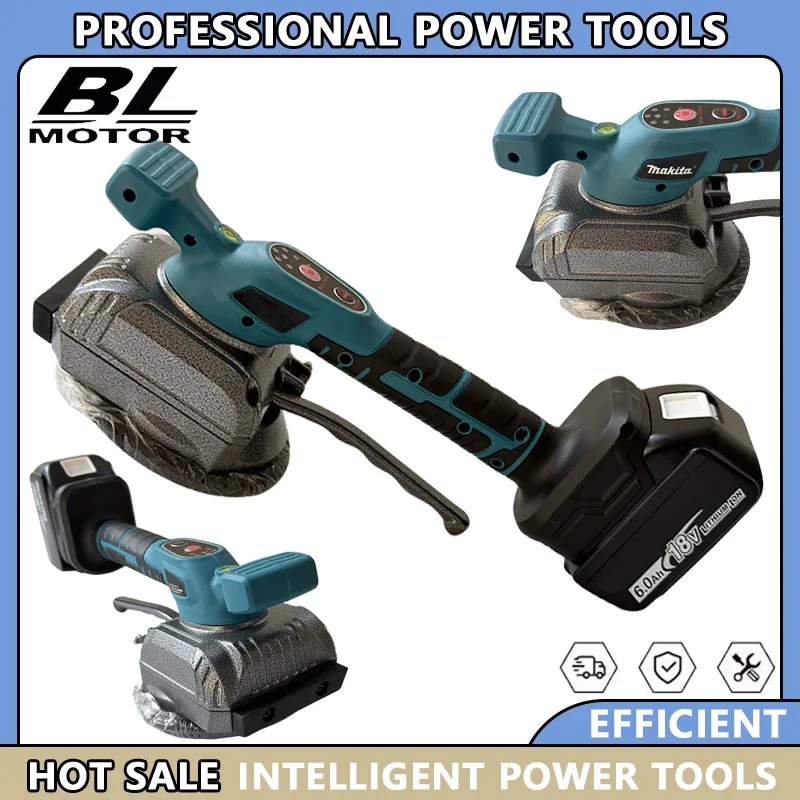

Fit Makita 18V Battery Pin Cordless Tile Laying Machine 8 Speed Tile Vibration Leveling Installation Tool Compatible