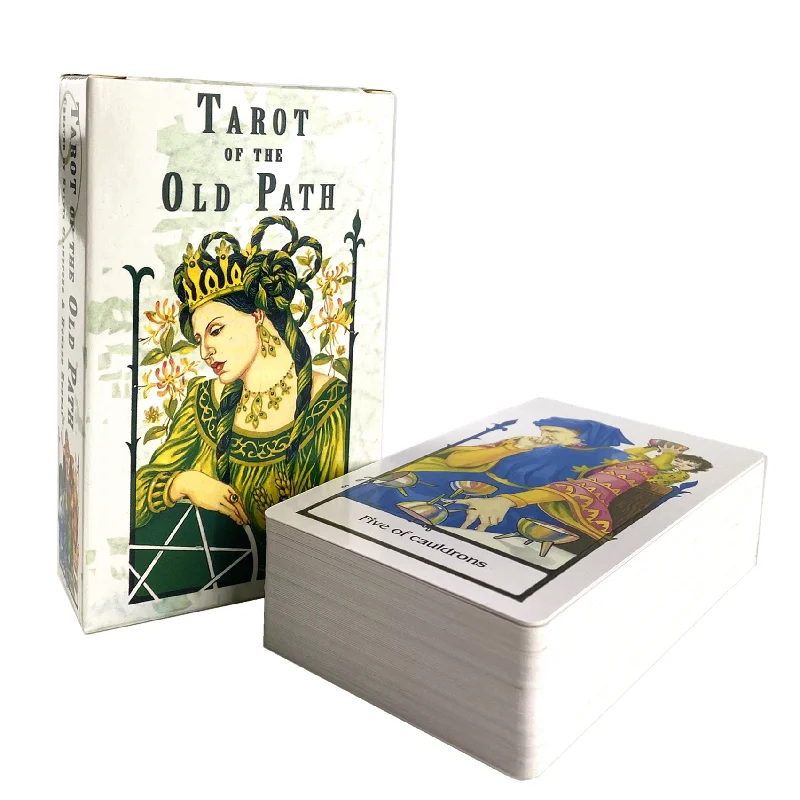 Tarot der alten Wegkarten, Prophezeiung, Wahrsagerei, Deck, Familienparty, Brettspiel, Anfänger, Wahrsagerei, O