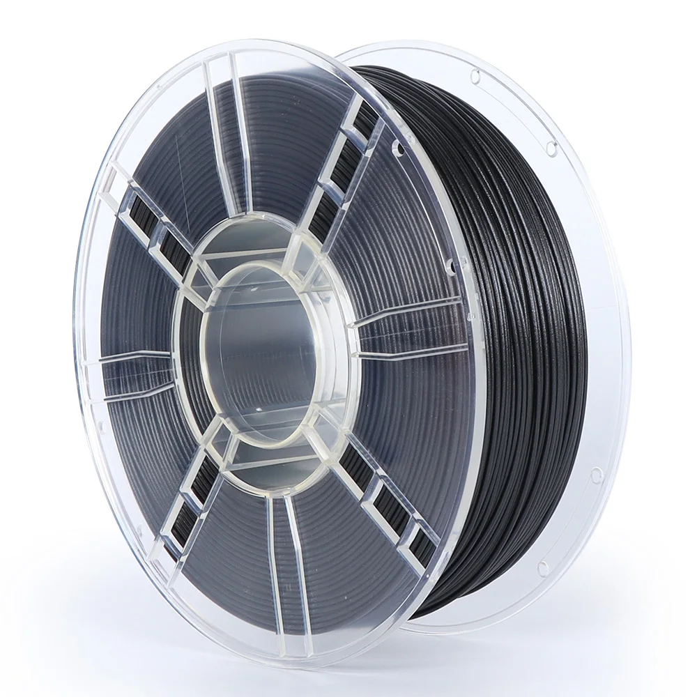 Newest Carbon Fiber PETG PLA Plastic For 3D Printer, High Strength 3D Printing Filament 1.75mm 1kg PLA-CF PETG-CF High Speed