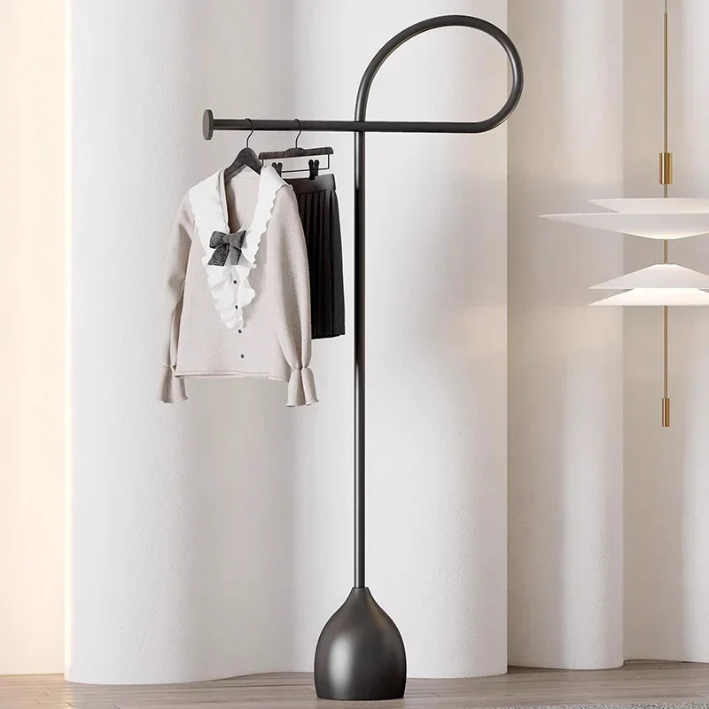 Hotel Standing Clothes Hanger Saving Minimalist Drying Entryway Clothes Hanger Bathroom Boutique Colgador De Ropa Hall Furniture