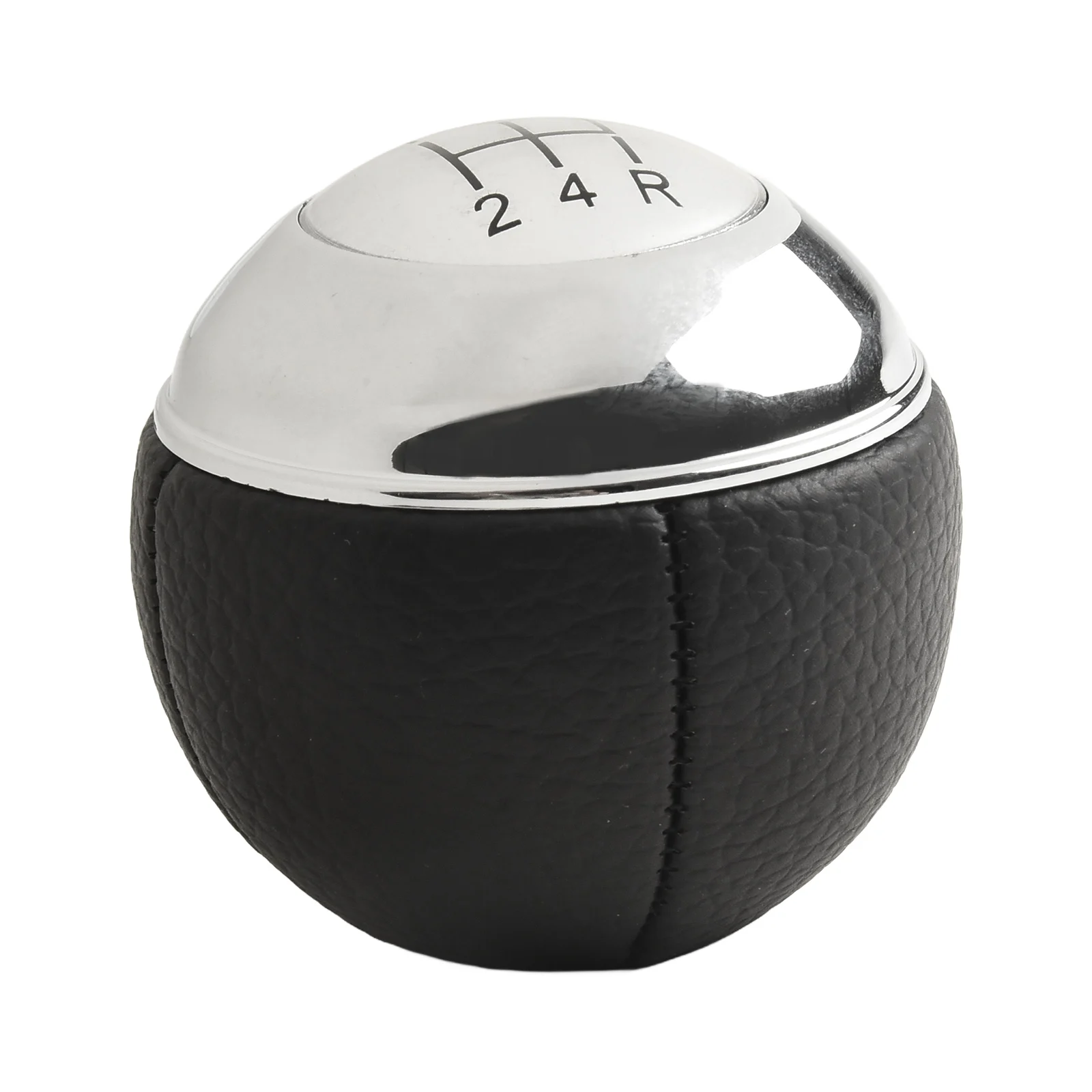 5 Speed Gear Shift Knob Shifter Lever Leather Chrome For Mini For Cooper For R50 For R53 2000-2006 For Cabrio For R52