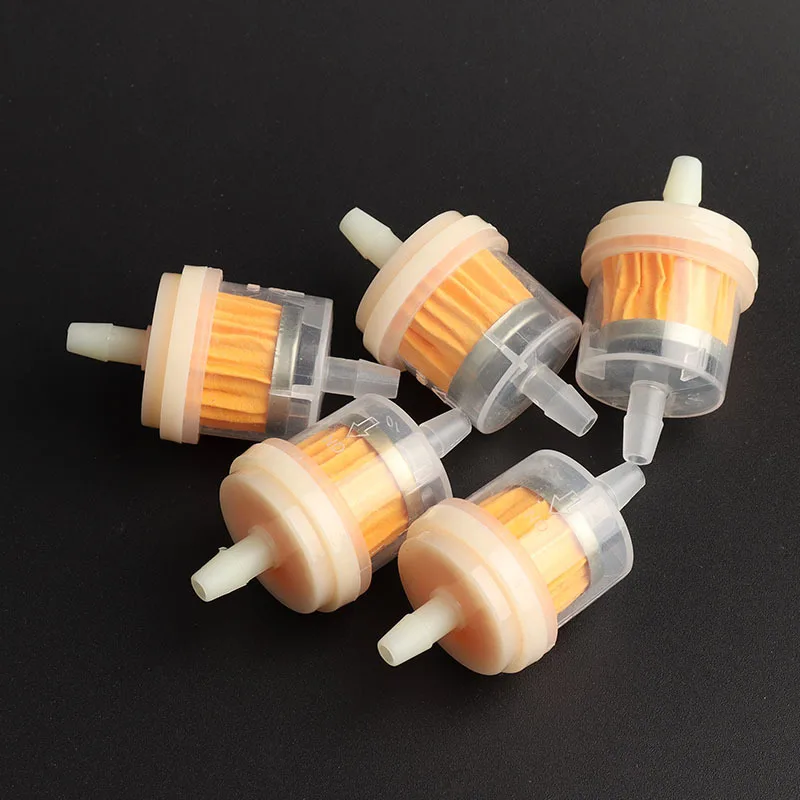 10PCS Universal Motorcycle Fuel Filter Motorcycle Engine Inline Carb Gasoline Fuel Gas Filter Motorbike Motor Oil Filters