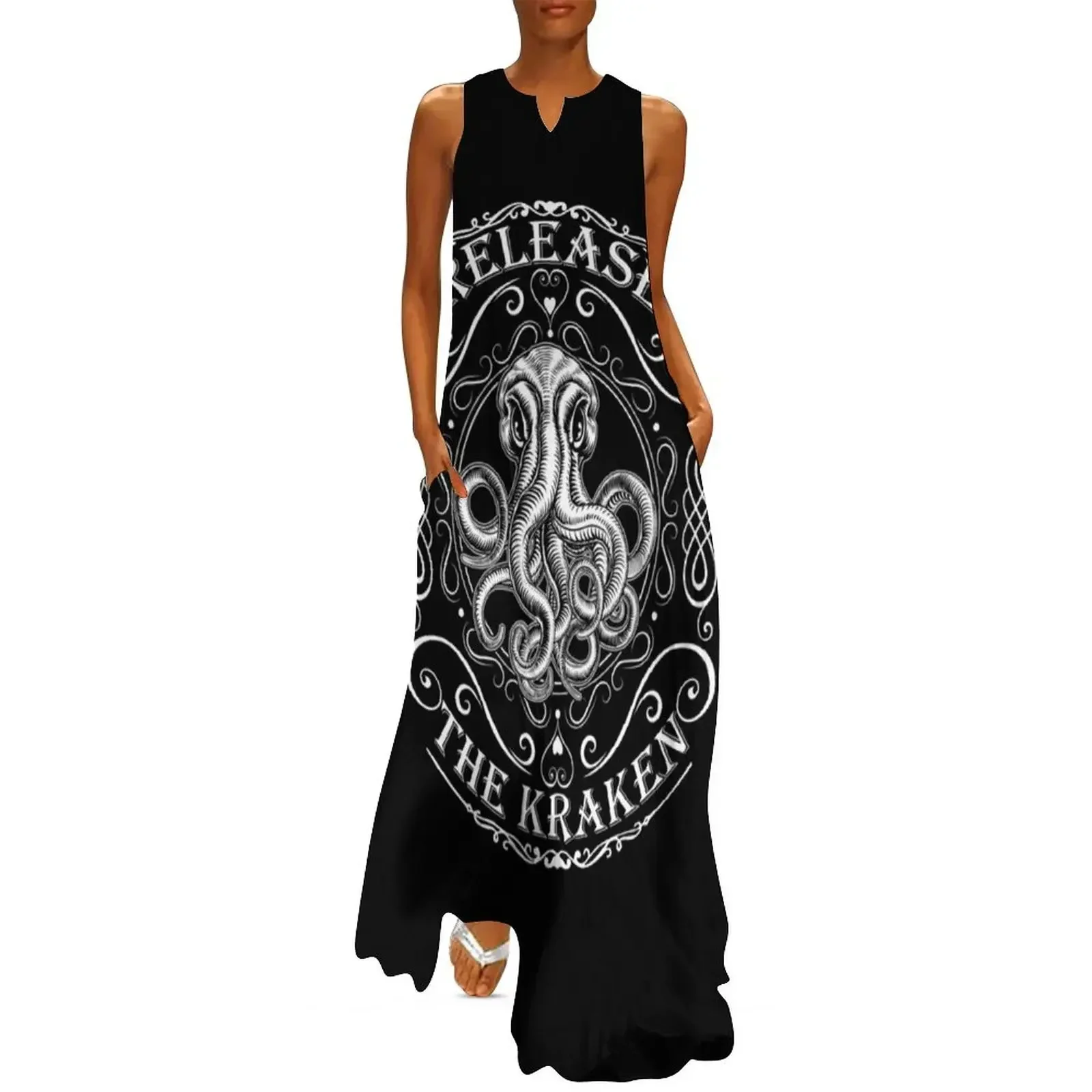 

Release the kraken Long Dress evening dress ladies dresses for womens women's summer dresses 2025 Dress