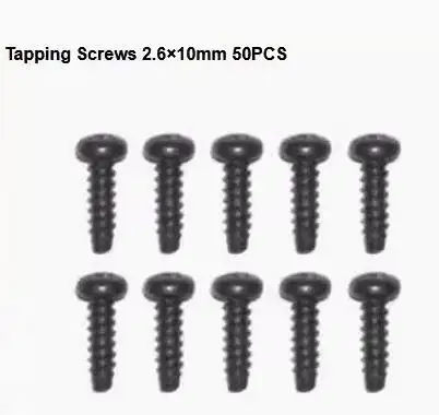 3121 Tapping 2.6×10mm Screws for HBX Haiboxing RC car truck