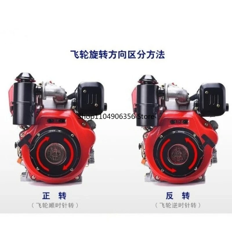for Micro tiller accessories single cylinder air cooling 168/170F  start motor, modified electric start full set