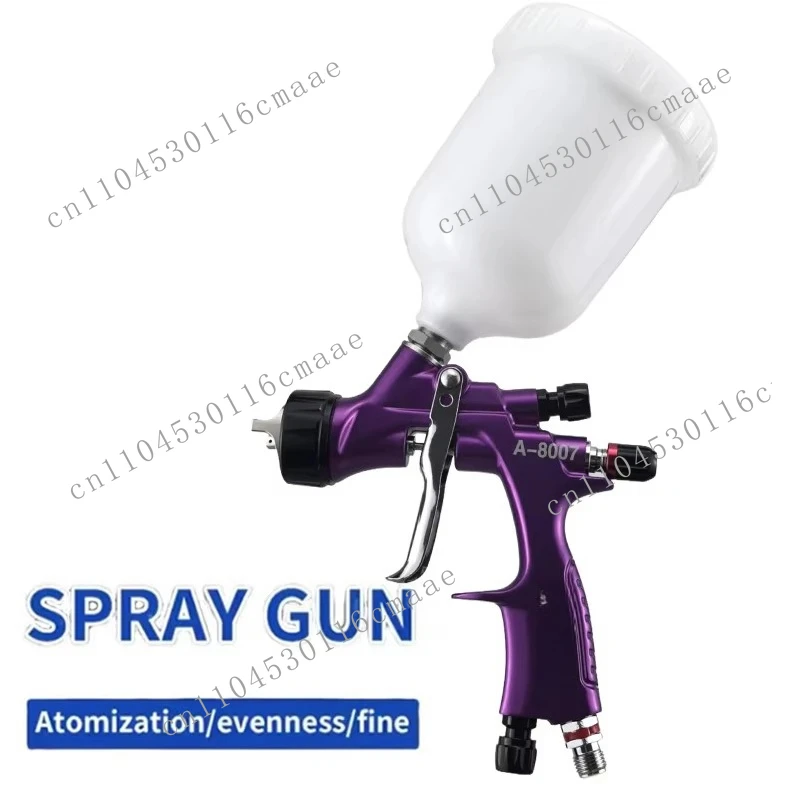 High Quality 1.3mm Automotive Air Spray Gun Stainless Steel Nozzle Gravity Feed System for Car Painting OEM Customization