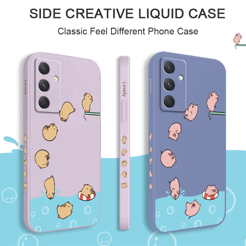 

Animal Diving Phone Case For Samsung Galaxy A17 A07 A56 A36 A26 A16 A06 A55 A35 A25 A15 A05 A54 A34 A24 A14 A04 4G 5G Cover