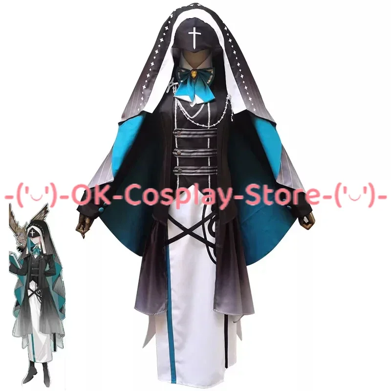 

Game Identity V Tea Party Prophet Eli Clark Cosplay Costume Diviner Suit Fancy Outfits Halloween Carnival Uniforms Custom Made