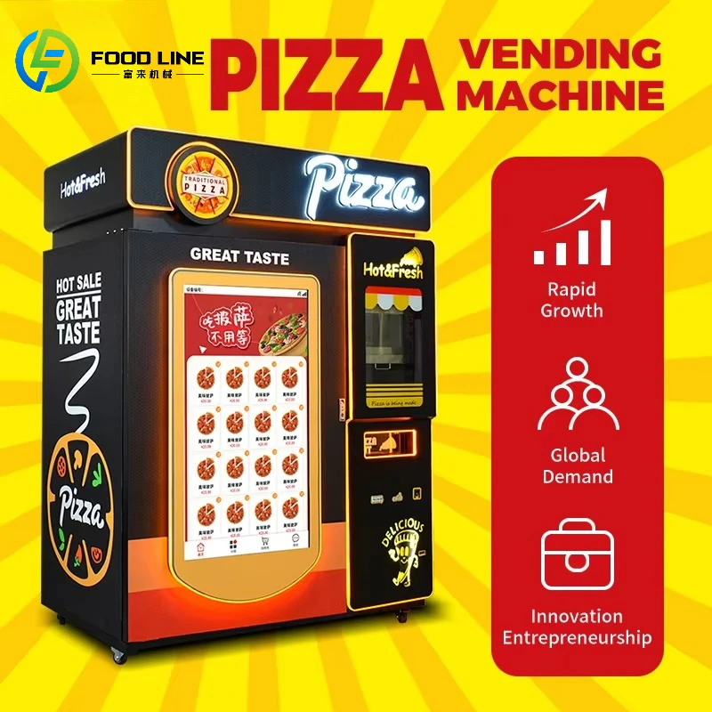 الجملة آلة بيع البيتزا الأوتوماتيكية الصانع الخدمة الذاتية SDK وظيفة نظام المراقبة عن بعد التجاري