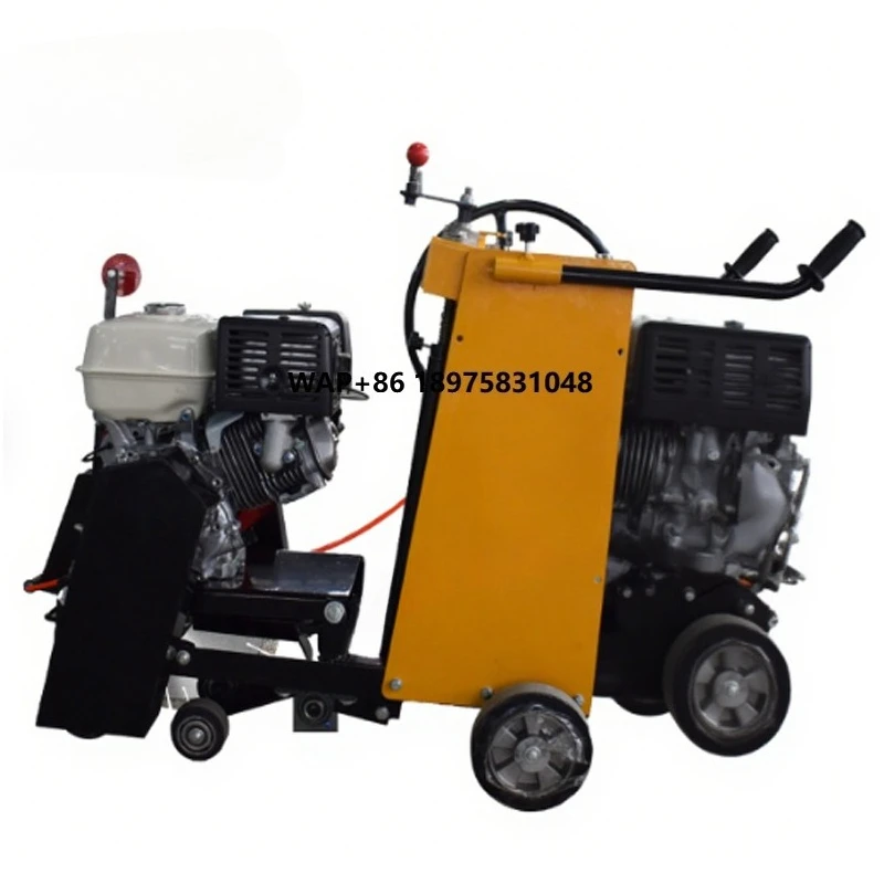The new Chinese-made concrete cutter is cut asphalt and concrete at an affordable price