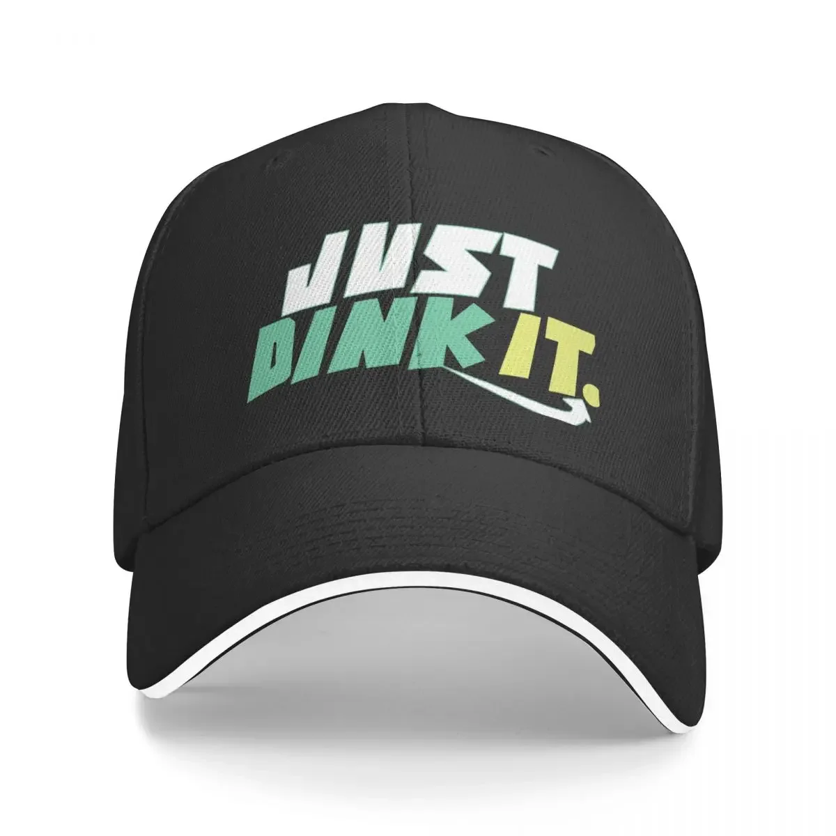 

Just Dink It Pickleball Baseball Cap Beach sun hat Snap Back Hat For Girls Men's