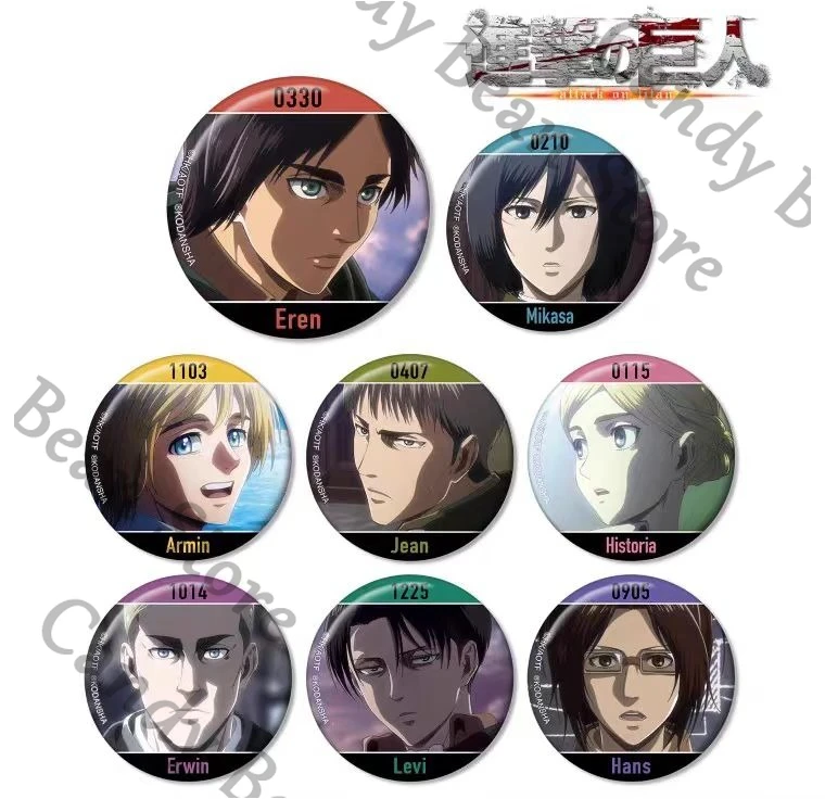 anime-ufficiale-attacco-su-titano-levi-ackerman-eren-jaeger-hange-zoe-erwin-smith-cosplay-distintivo-emblema-cartoon-spilla-pettorale