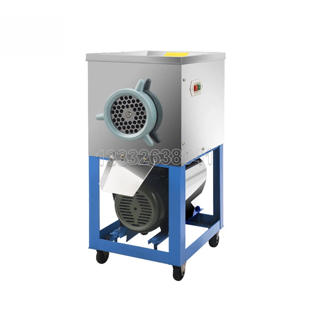 Electric Meat Grinder 32/42/52 Type Commercial Fish Crusher Bone Crusher Chicken Duck Rack Chili Fish Meat Grinder