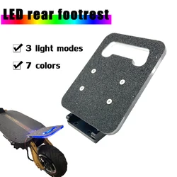 Customized LED Rear Pedal Bracket Footrest Acrylic For Dualtron Thunder Victor Ultra Electric Scooter