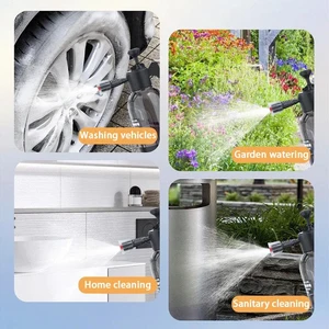 بخاخ رغوة البستنة بمضخة يدوية ، فوهة بندقية رغوة الثلج ، صمام تخفيف الضغط ، زجاجة رذاذ الغسيل ، أدوات البستنة للنوافذ ، 2 لتر أعلى 10 مبيعات قنابل دخان - رقم 4