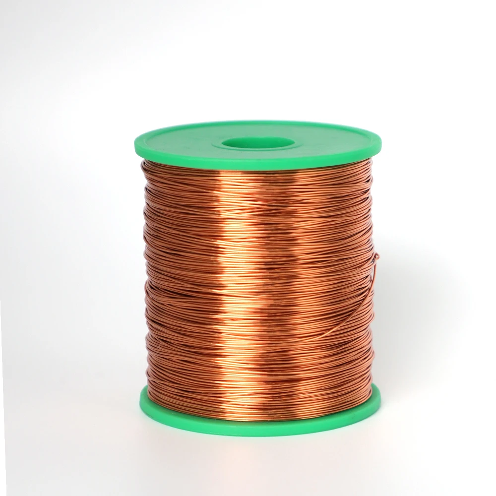 1kg/Roll 0.06mm~1.5mm QA-1/155 Enameled Copper Wire Machine Enamel Winding Stripping Coil Magnet Magnetic Wires