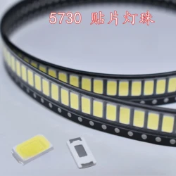 1000pcs 5730 is 1000 PCS super bright LED lamp bead white/warm white patch LED light-emitting diodes Red, blue green yellow