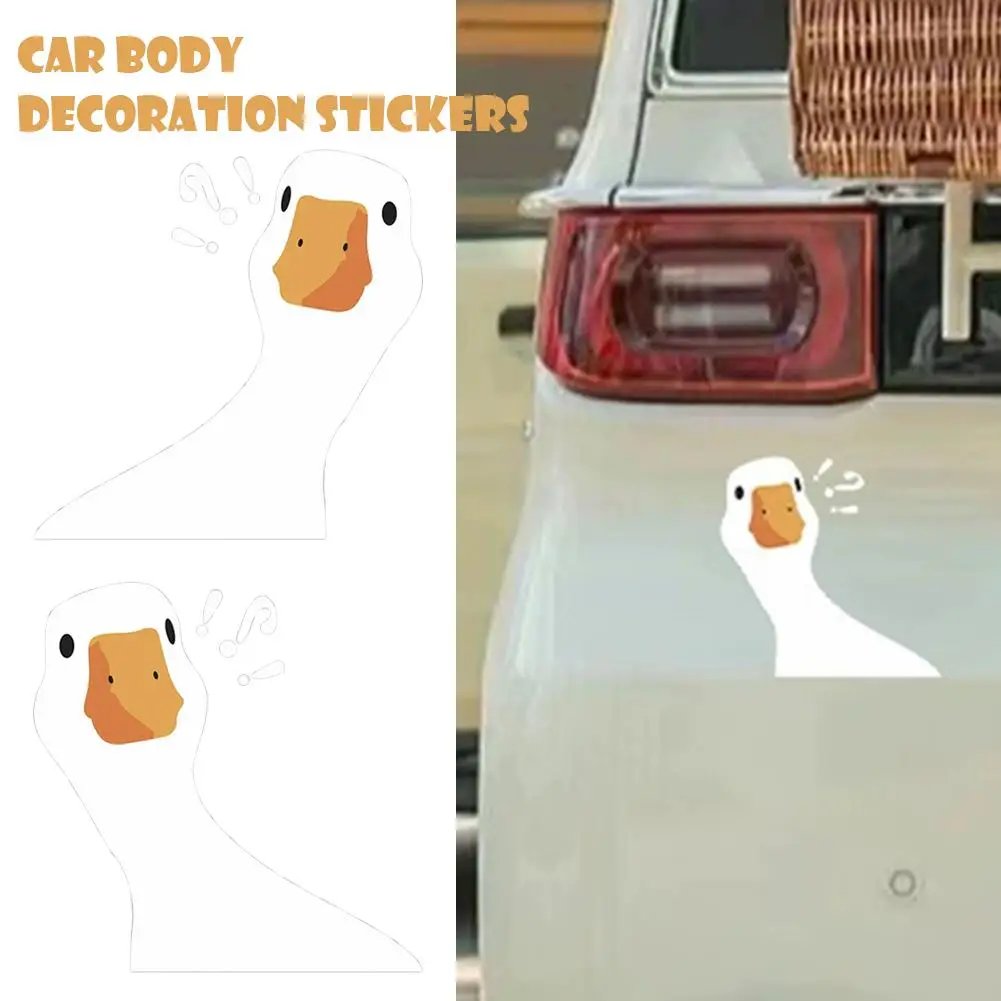 

New Car Safety for Doubtful Duck Cute Question Mark Auto Truck Outdoor Window Caution Decal