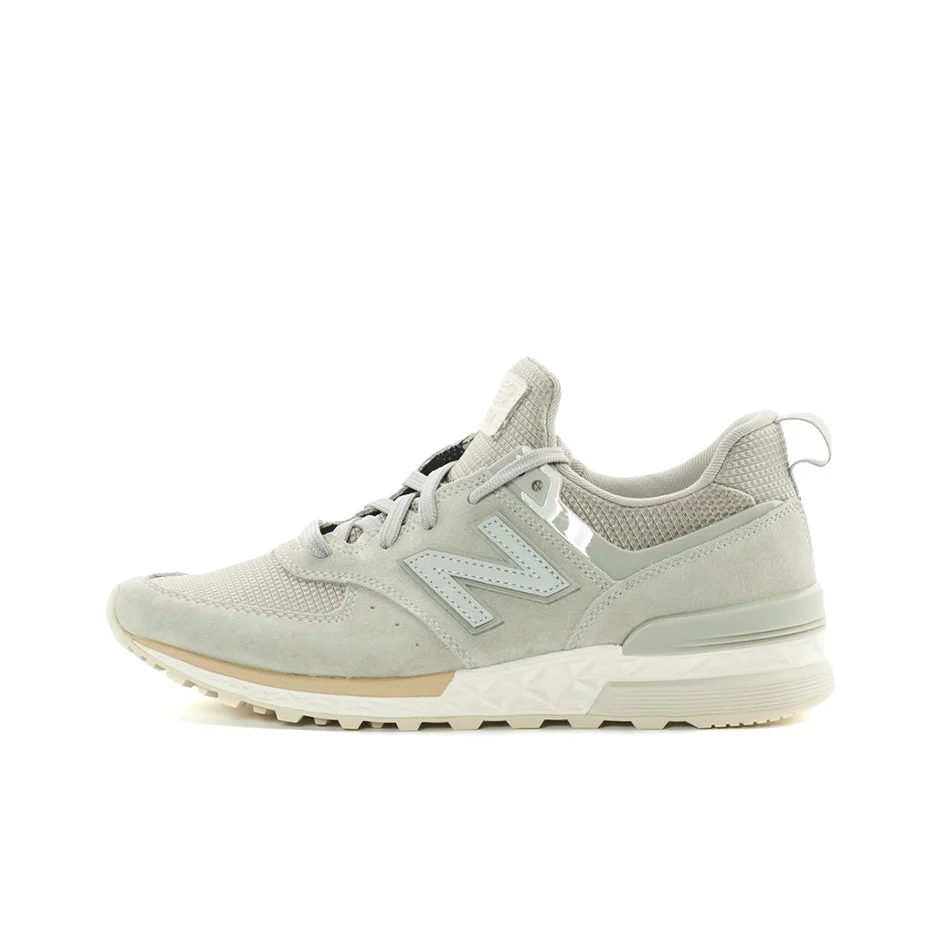 New Balance NB 574 Sport Casual Shoes Unisex Mid Top Gray MS574FSG