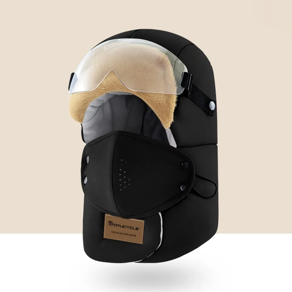 

Модная зимняя шапка-маска с защитой от ветра и запотевания, для катания на лыжах, с защитой шеи, теплая, для женщин/мужчин