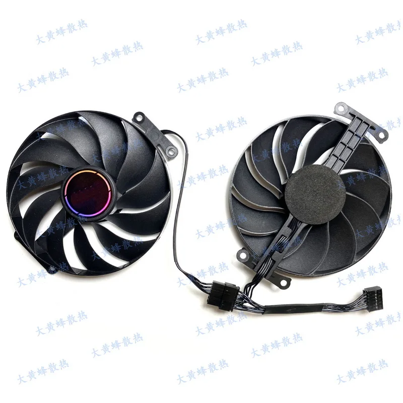 Imagem -04 - Ventilador para Asus Rtx4060 Rtx4060ti Rtx4070 Dual oc Placa de Vídeo Novo