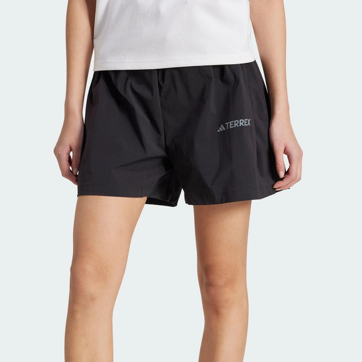 

Adidas Original 2025 Summer Women's Outdoor Woven Sports Shorts JD3476
