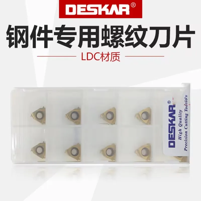 DESKAR 11ER1.0ISO 11ER1.5ISO 11IR2.0ISO 11IR2.5ISO 11IRA55 11IRA60 11ER14W 11ER16W LDA LDC Carbide Insert 11ER 11IR Inserts