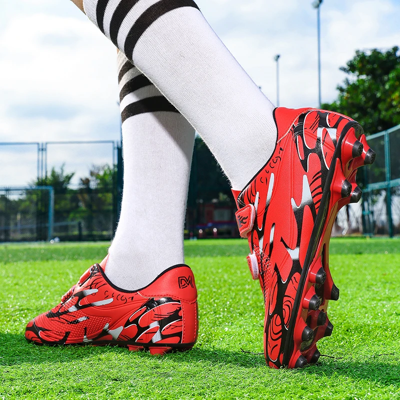 Neue Männer Kinder Fußball Stiefel Ultraleicht Jungen Professionelle Fußball Schuhe Stollen Nicht-Slip Spiel Gras Training Schuhe Drop Verschiffen – Detail 26