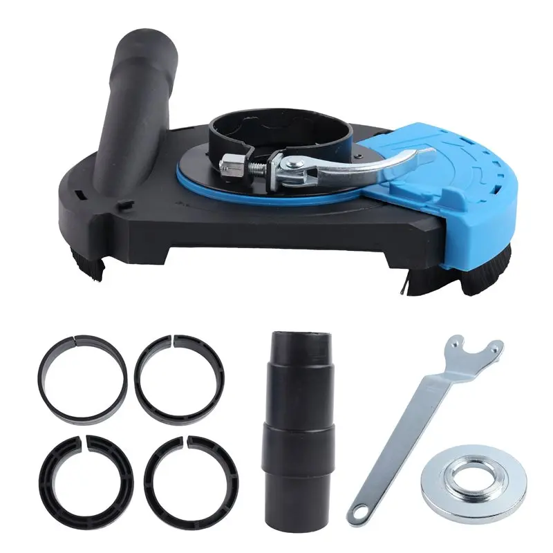 For Angle Grinder Dust Shroud Universal 7 Inch Exterior Grinding 180Mm Blue Black Design-B51B