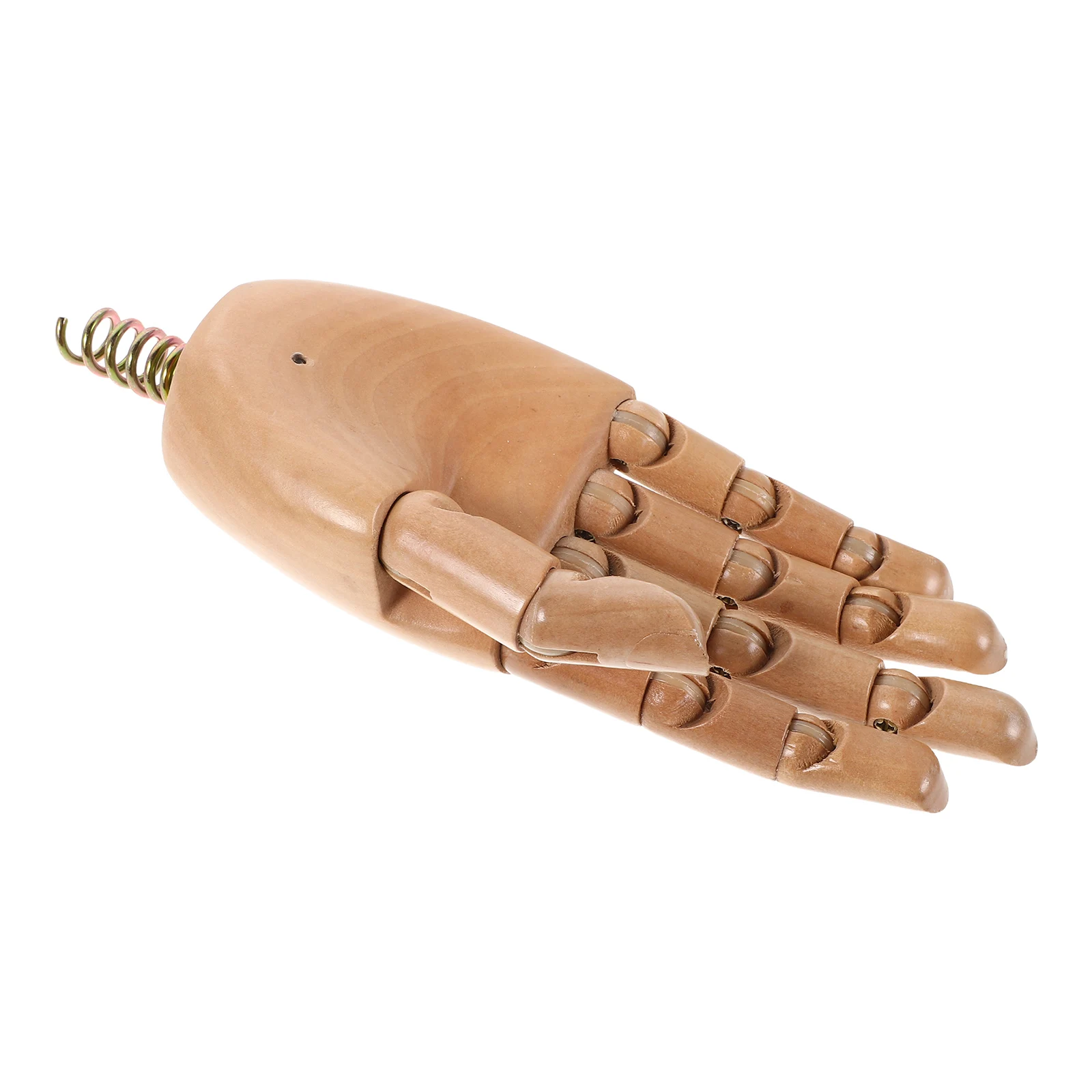 

Bionic Prosthetic Hand Wooden Solid Wood Articulated Movable Joint Flexible Figure For Sketching Drawing Photography Display