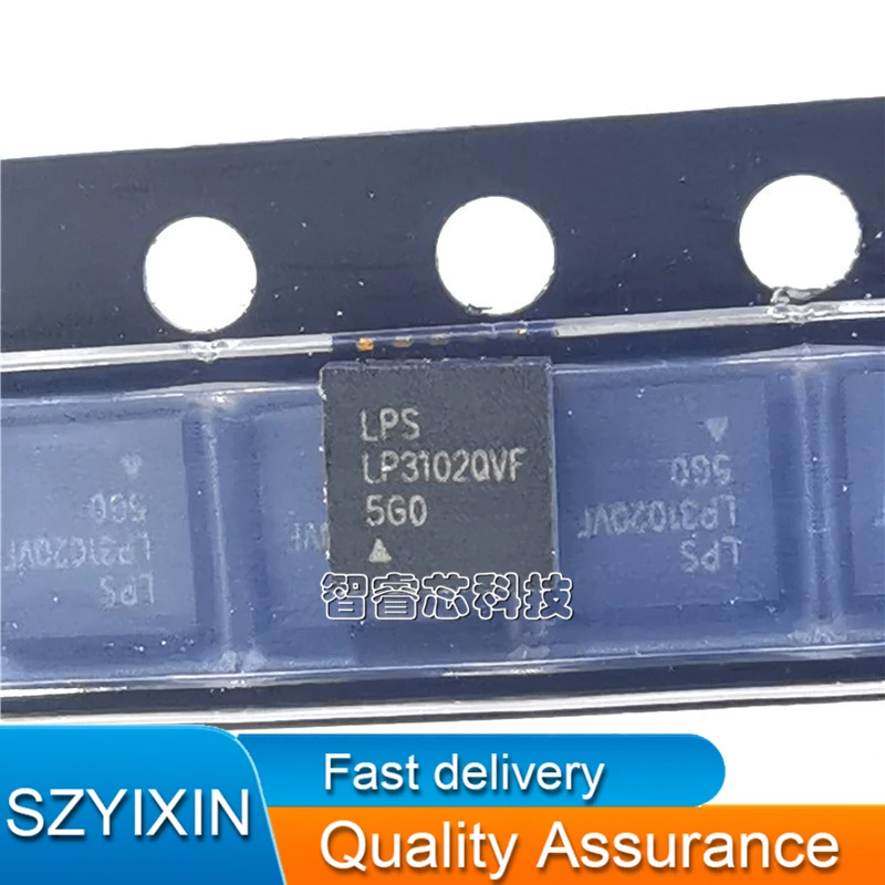 5Pcs/Lot New Original LP3102QVF LP3102 TDFN-10 LCD Bias Boost IC DC-DC In Stock
