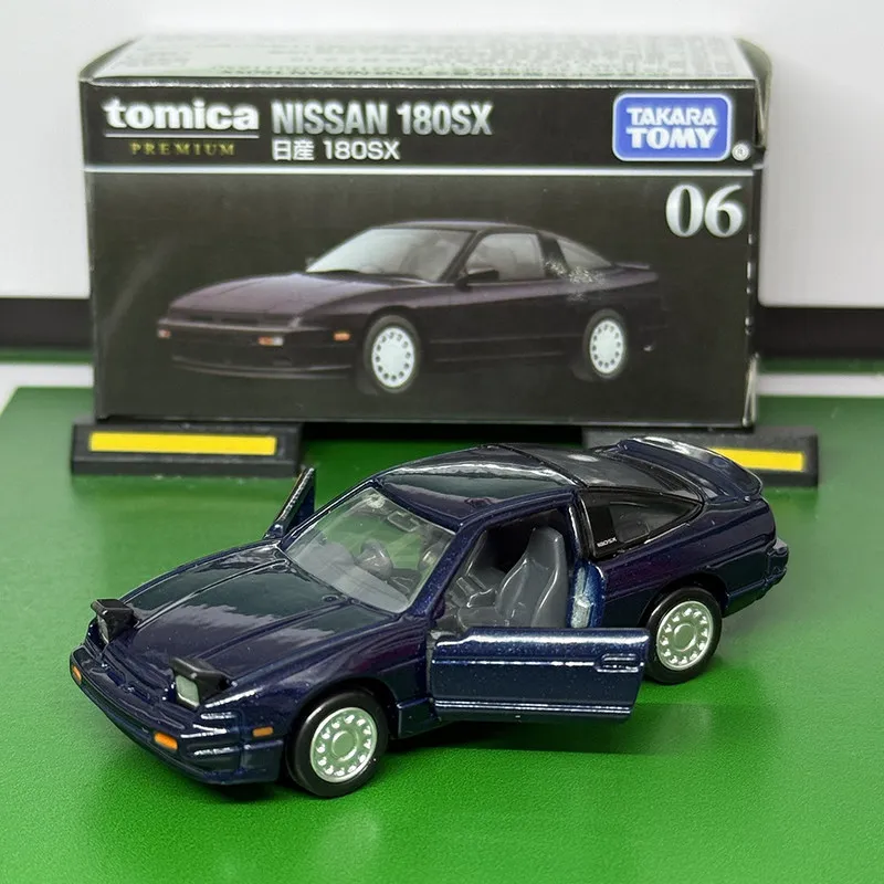 

TOMY NISSAN 180SX 6# JDM Alloy Car Diecasts & Toy Vehicles Car Model Miniature Scale Model Car For Children