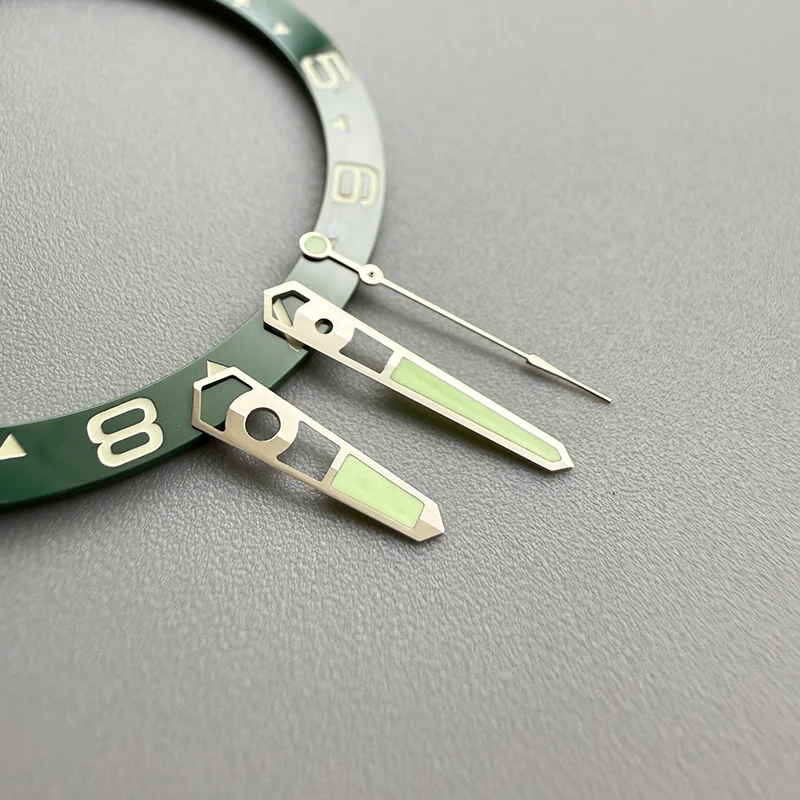 

NH35 Hands Gold/Silver/Gun Color/Rose Gold Watch Hands Fits NH35 NH36 Movement C3 Green Luminous Watch Pointer Watch Accessories