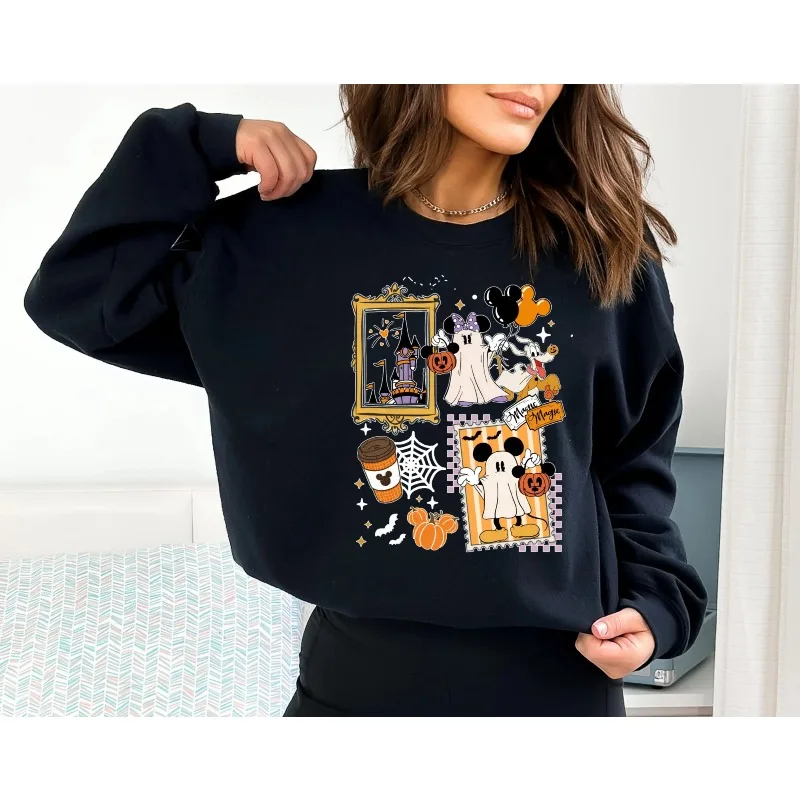 بلوزات الهالوين ميكي والأصدقاء، عطلة ميكي ديزني لاند المرعبة، بلوزات مملكة ديزني للهالوين السحرية