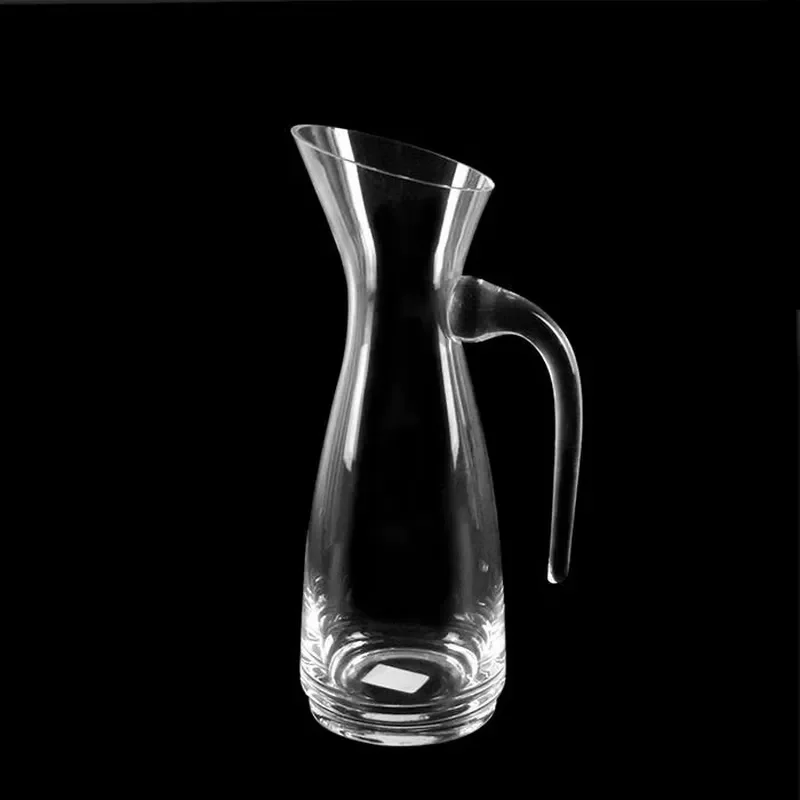 500ml Handmade Crystal Duck Shaped Wine Decanter Transparent Glass Carafe Classic Blown Filter Bottle Unique Home Bar Decor