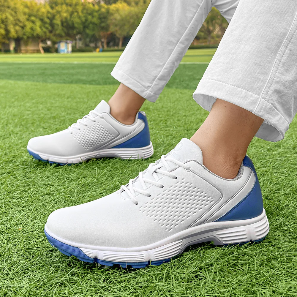 Új Golf cipők férfiak Golf Surranó kültéri edzőterem cipők golfers anit Csúszkál Séta footwears 39-49 Vmint méret