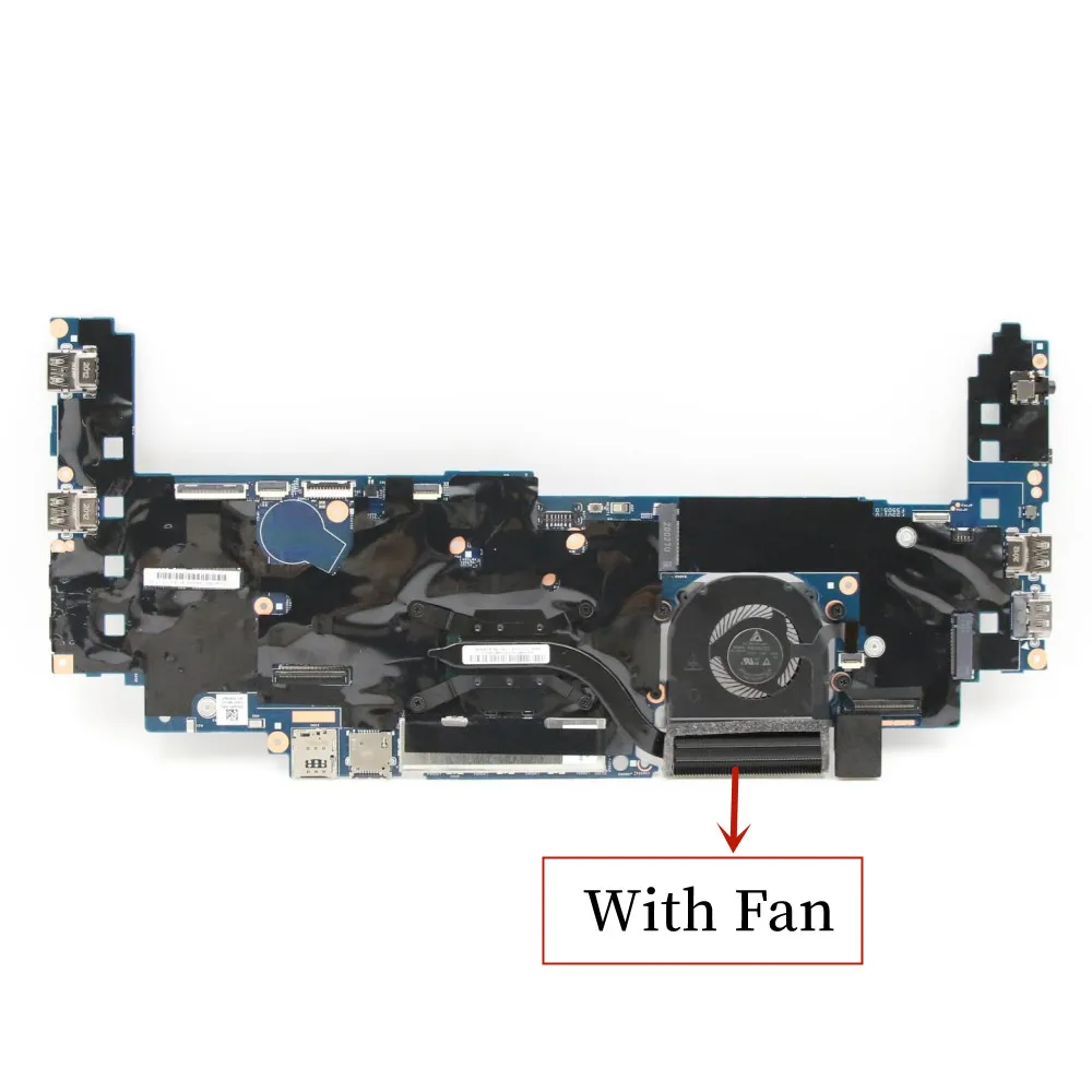 Used For Lenovo ThinkPad X1 Yoga 2nd Gen motherboard mainboard i7-7600U 16G with fan 01AX856 5B20V13746 16822-1 448.0A912.0011