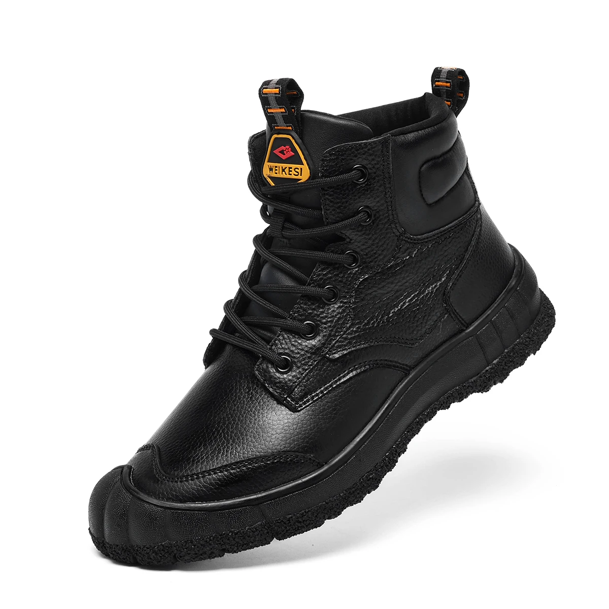 Motorcycle Boots Black Motorbike Riding Shoes Men's Motorbike Riding Ankle Type Shoes Protective Boots Four Seasons Botas Moto