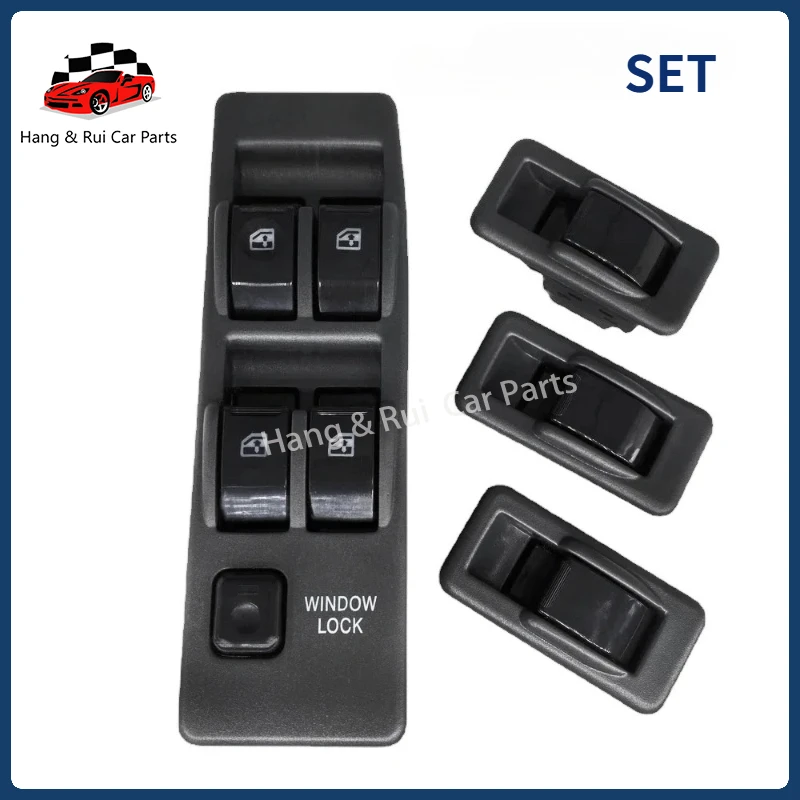 MR781916 MR753373 Interruptor Eléctrico para Ventanilla del Conductor, Botón Elevador de Vidrio, Accesorios para Auto, para Mitsubishi Pajero Montero 1990 - 2003