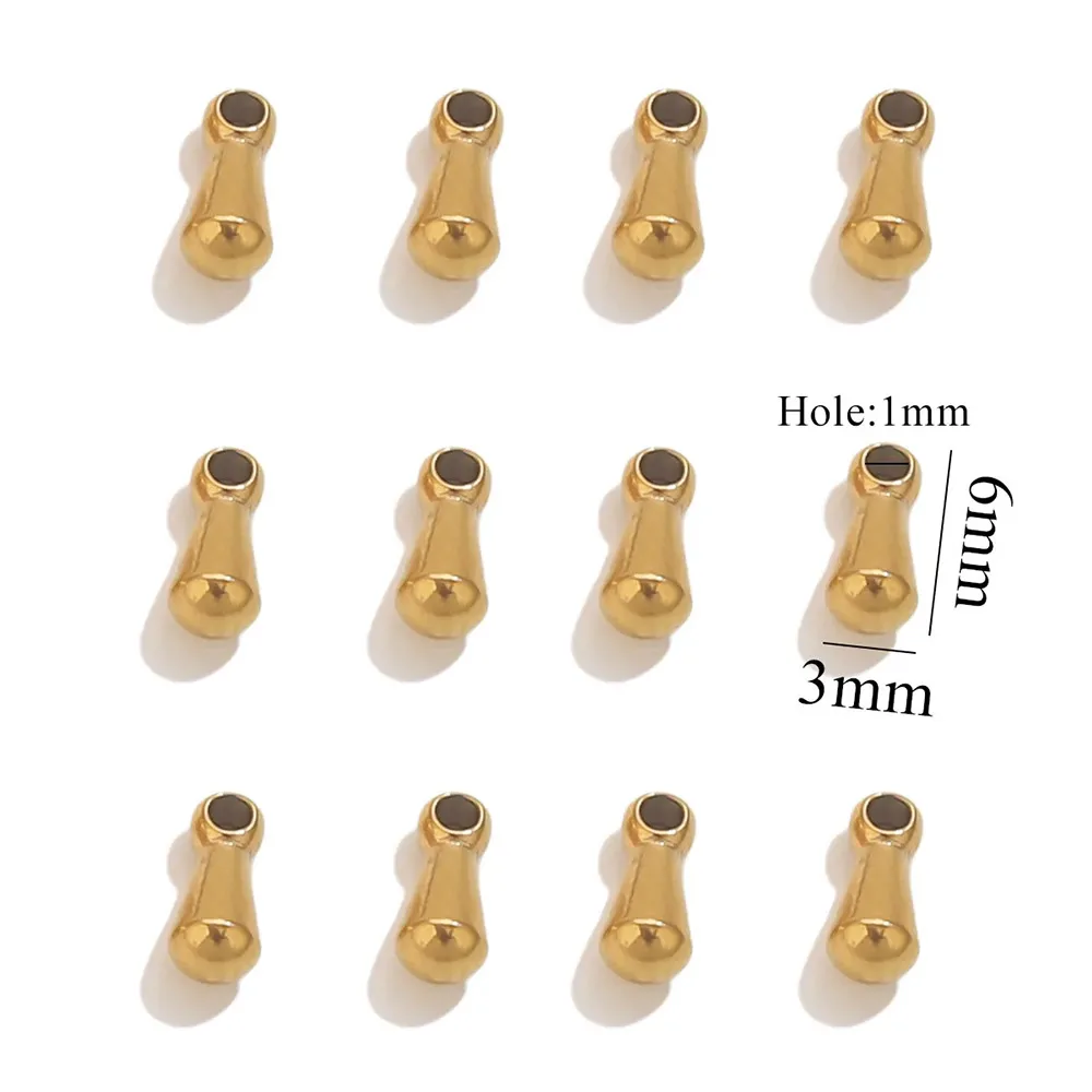 200個/箱 ステンレス製ロブスタークラスプ オープンジャンプリング エクステンションチェーン 水滴チャームキット DIYジュエリー製作アクセサリー用