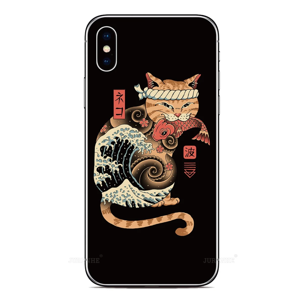 Great Kanagawa Phone Case For Lenovo Legion Y70 Y90 Vibe P2 P70 K6 K5 Play S5 Pro Z5 ZUK Z2 Plus Z6 Lite Youth A6 Note Cover