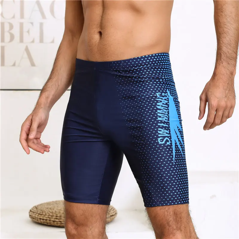 

Мужские плавки-шорты до колена для плавания, пляжа, отдыха, горячих источников и спорта, предотвращающие неловкость