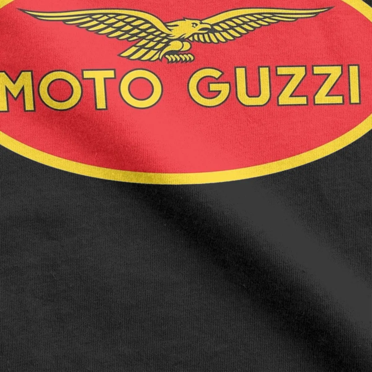 MOTO GUZZI MOTORCYCLE for Men Women T Shirt Funny Tees Short Sleeve O Neck T-Shirts Pure Cotton Gift Idea Clothes