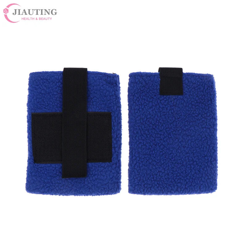 Flannel Wheelchair Footrest Pad Footplate Protector Pad Leg Rest Cushion Foot Protection Pad For Preventing Foot Being Scratched