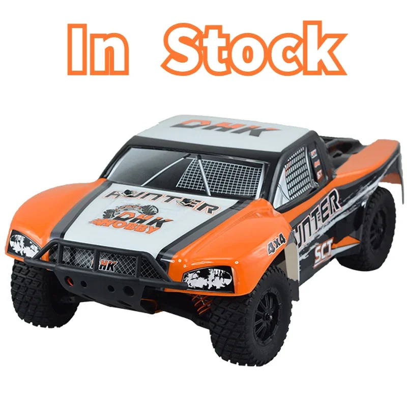 DHK8135 Short Truck RC Car 1/10 Electric 4WD High-speed Drift Car Racing Professional Adult Off-road Climbing Model Toys