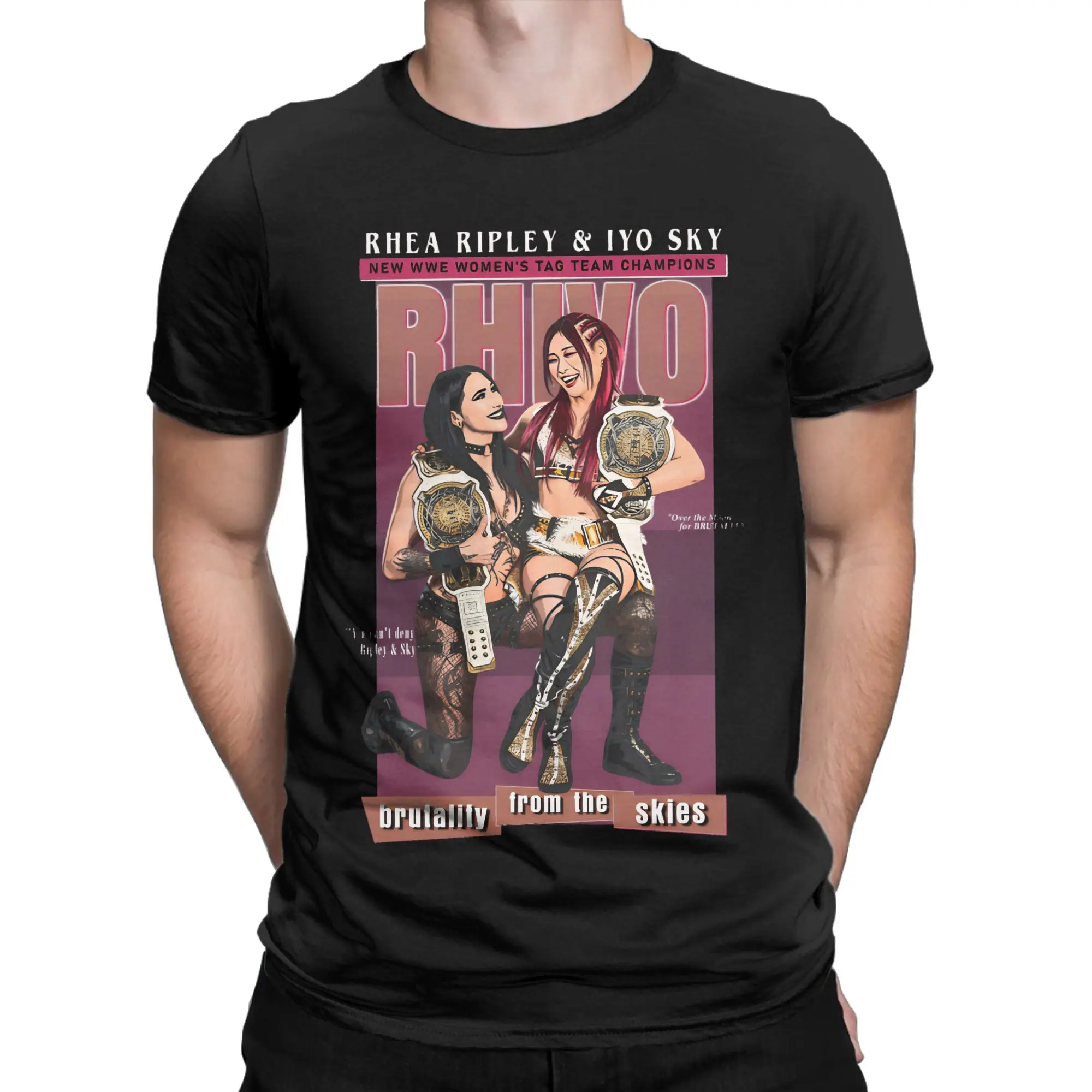 2026 Zomer Nieuwe Stijl Rea Ripley & IYO SKY Rayo Hoogwaardig Comfortabel Casual Gedrukt Heren T-shirt
