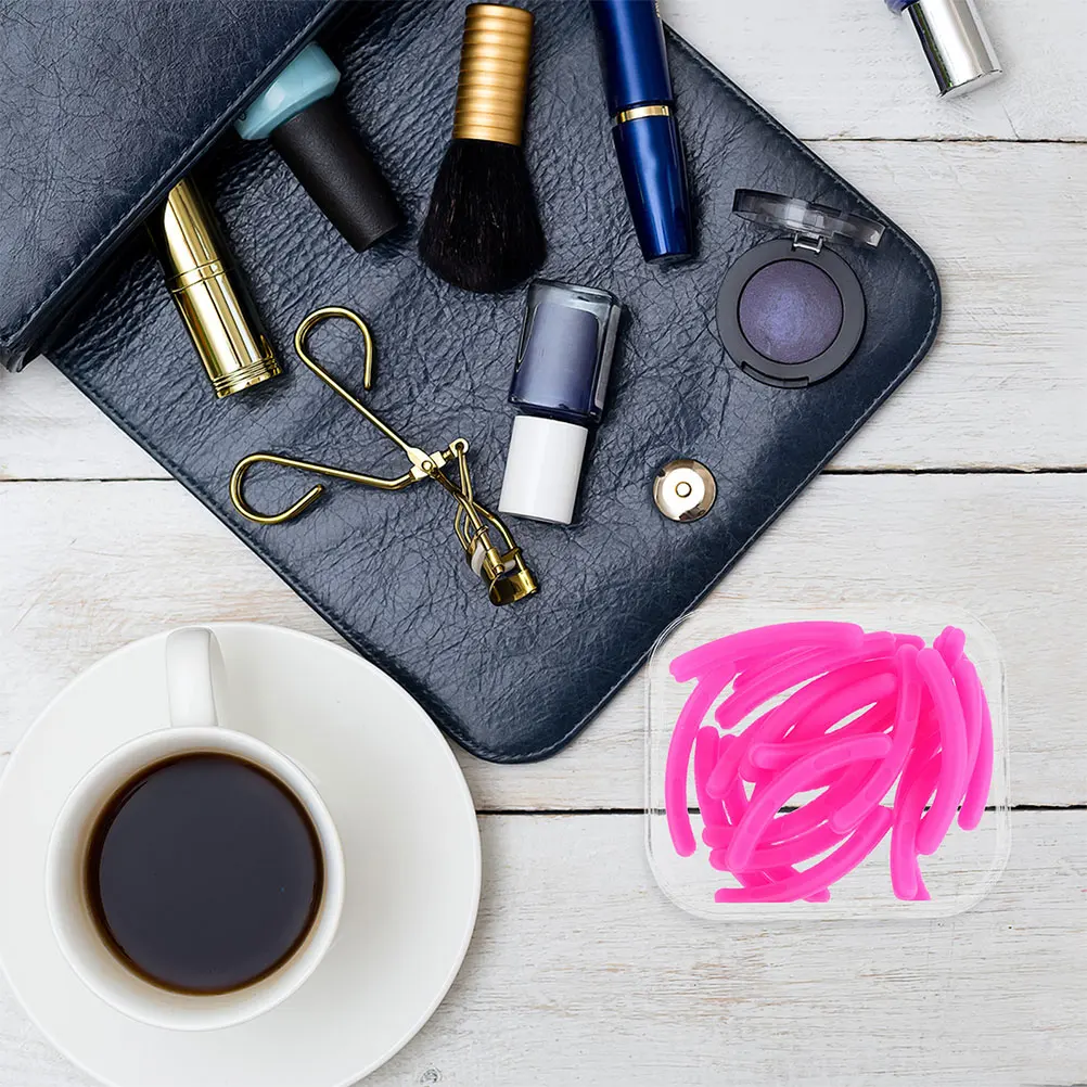 

48pcs Eyelash High Elasticity Silicone Pads Refill Replaceable Supplies Daily Eyelash Curler Supplies Makeup Party