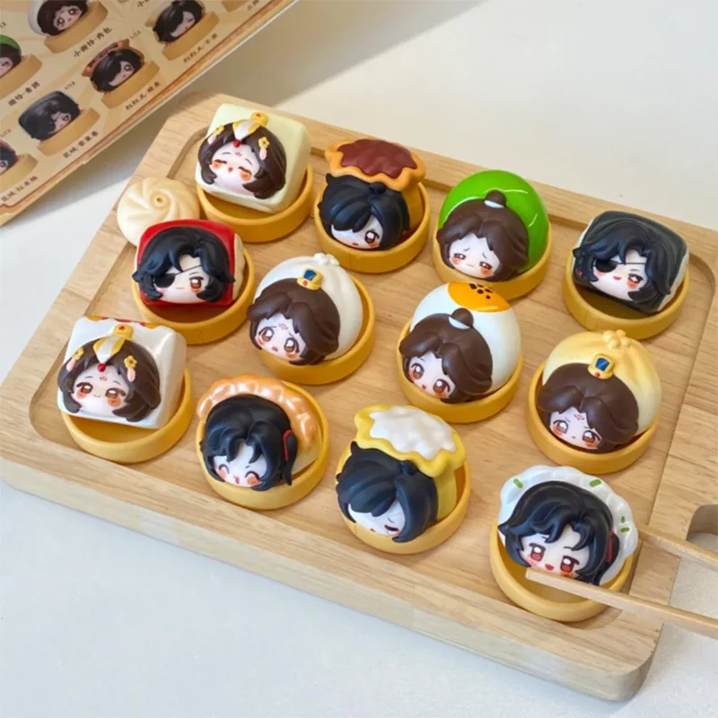 

Heaven Official's Blessing Anime Morning Tea Mini Series Blind Bag Tian Guan Ci Fu Аниме Фигурка Hua Cheng Xie Lian Модели Подарок