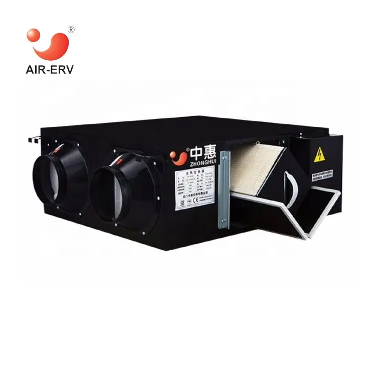 

Residential smoking room heat recovery ventilation HRV system