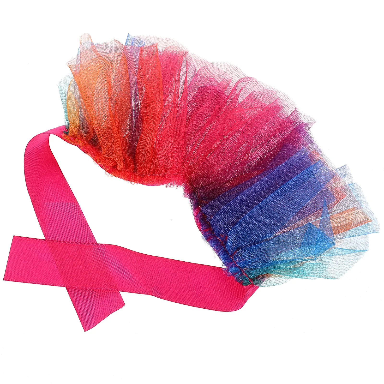 

Stylish Rainbow Dog Tutu Dress Multipurpose Pet Costume Colorful Skirt for Parties Weddings Birthdays and Everyday Wear